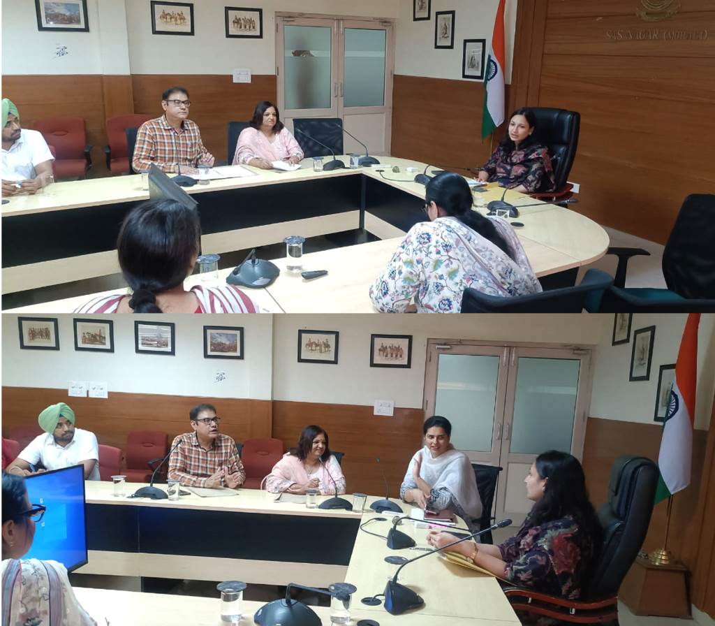 DWorming Day will be celebrated in the district on 10th August Review meeting regarding preparations held at District Administrative Complex